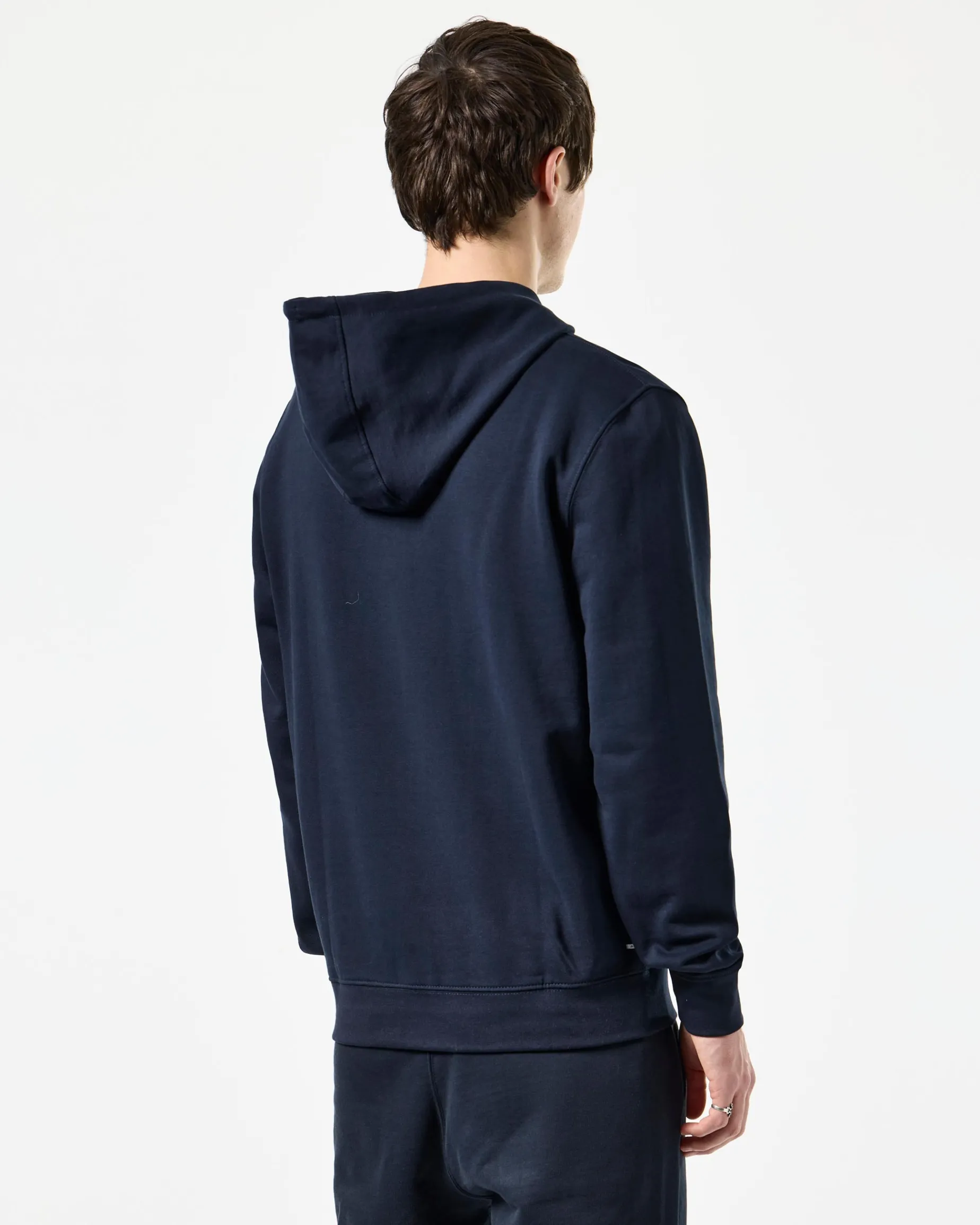 HM Service Klassischer Kapuzenpullover Marineblau