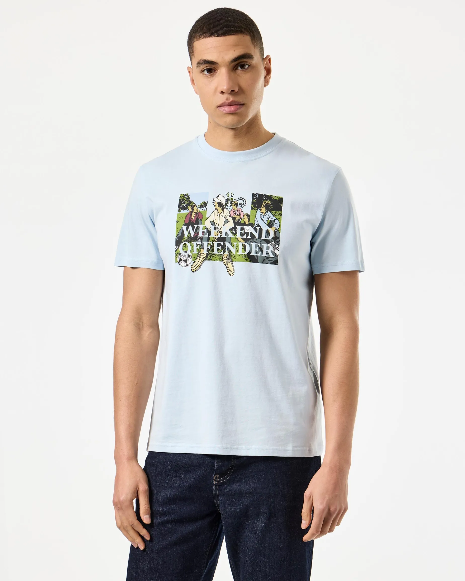 Hymns Grafik T-Shirt Ozeanwelle