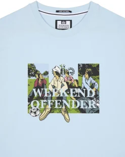 Hymns Grafik T-Shirt Ozeanwelle