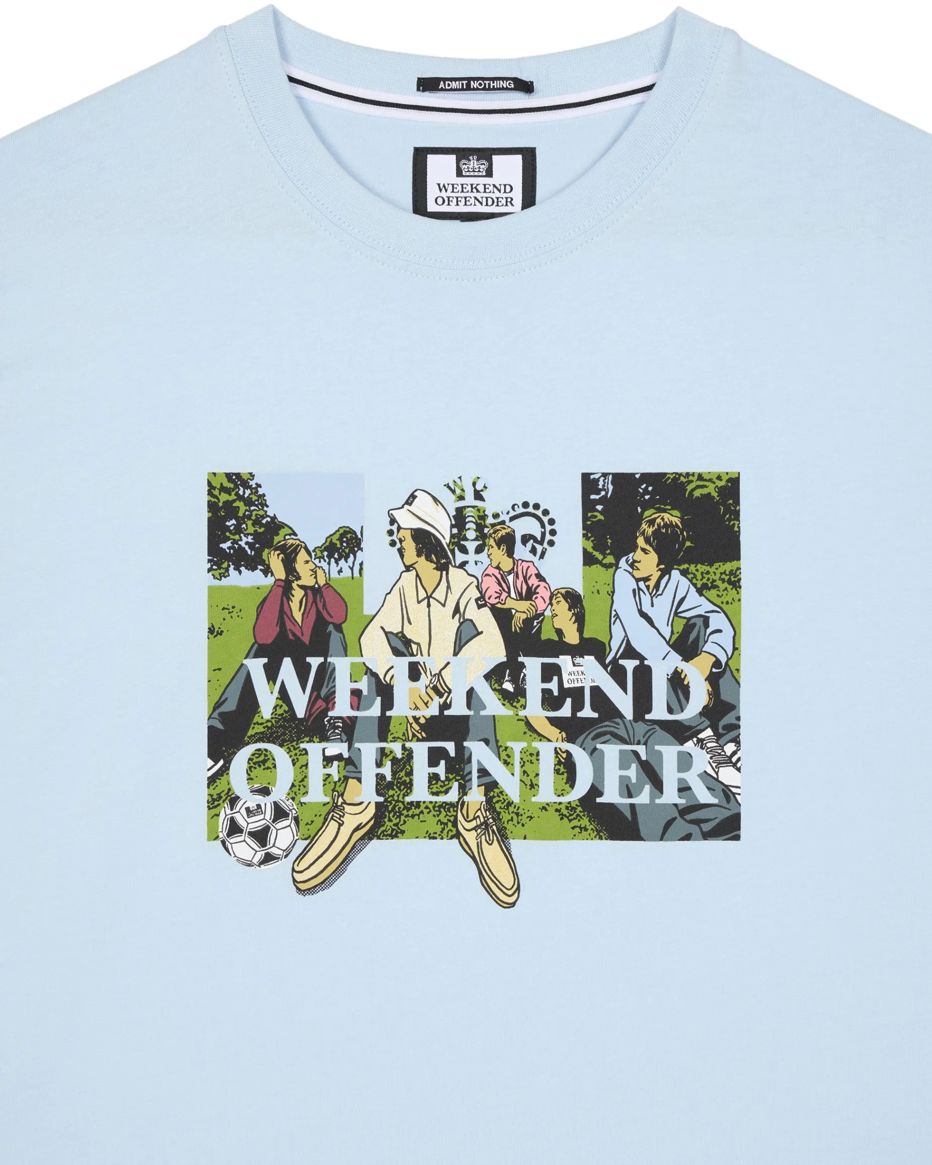 Hymns Grafik T-Shirt Ozeanwelle