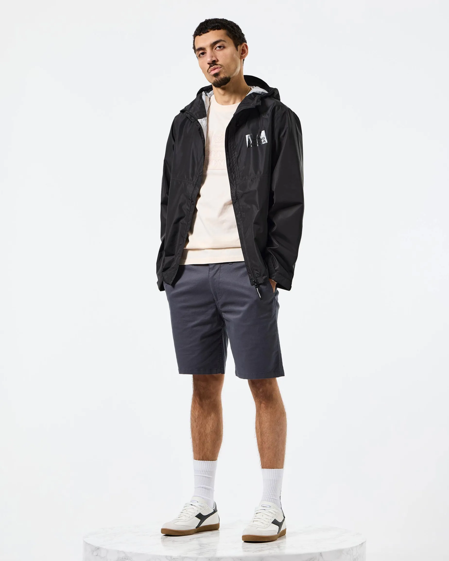 Inglewood Avenue Wasserdichte Jacke Schwarz