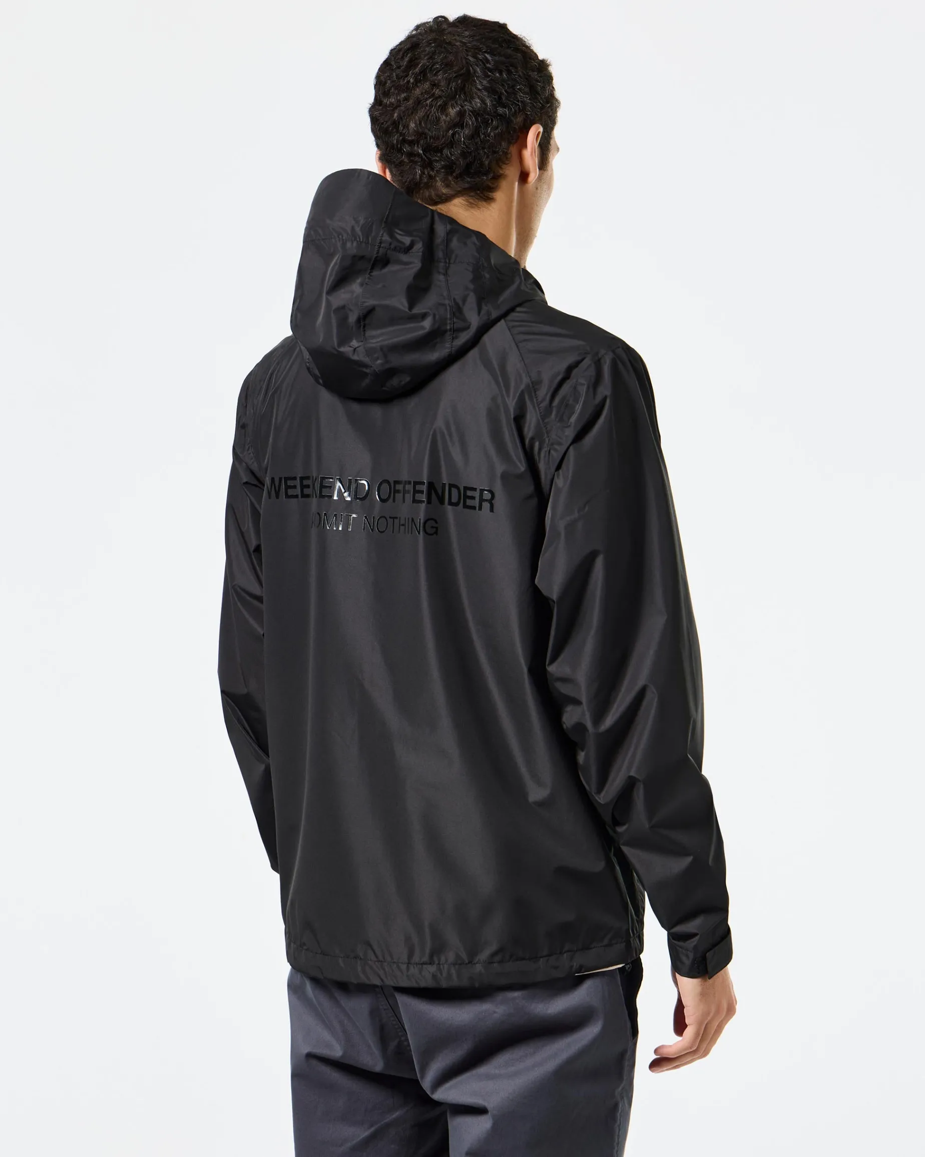 Inglewood Avenue Wasserdichte Jacke Schwarz