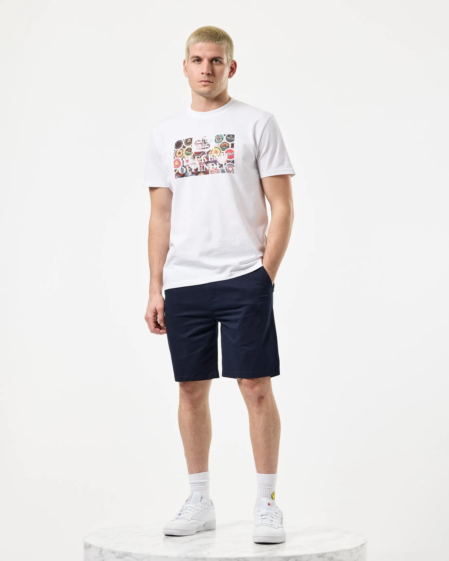 Ivan Chino-Shorts, Marineblau