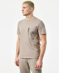 Juarez T-Shirt Rindenbraun