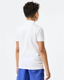 Kinder Caneiros Poloshirt Weiß