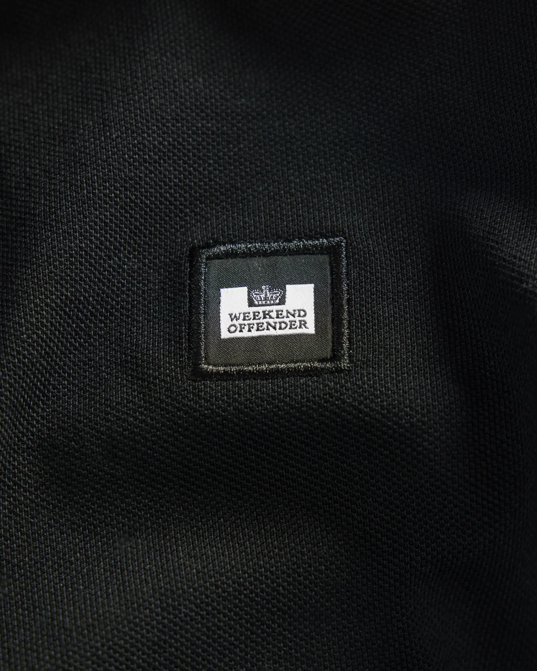 Kinder Caneiros Poloshirt Schwarz
