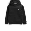 Kinder Ribbe Hoodie Schwarz