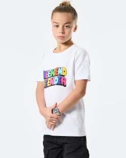 Kinder T-Shirt mit „Hallelujah“-Grafik in Weiß