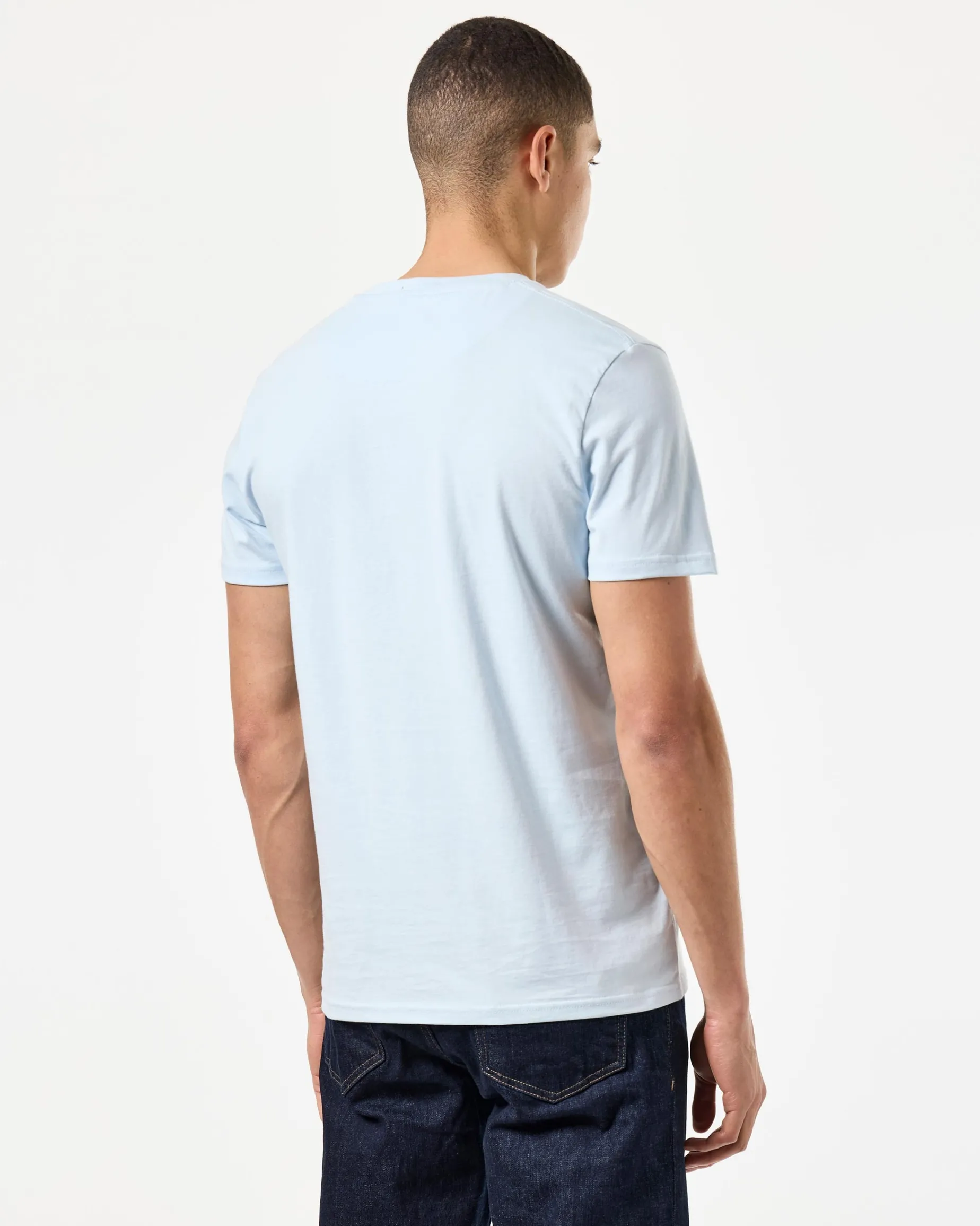 Kinky Afro Grafik T-Shirt Ozeanwelle