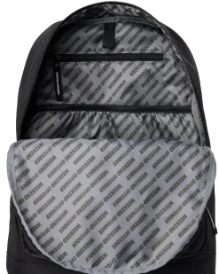 Klassischer Rucksack Schwarz Ripstop