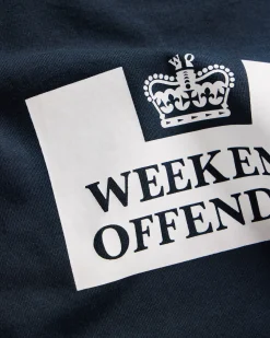 Klassisches Prison T-Shirt für Kinder, Marineblau