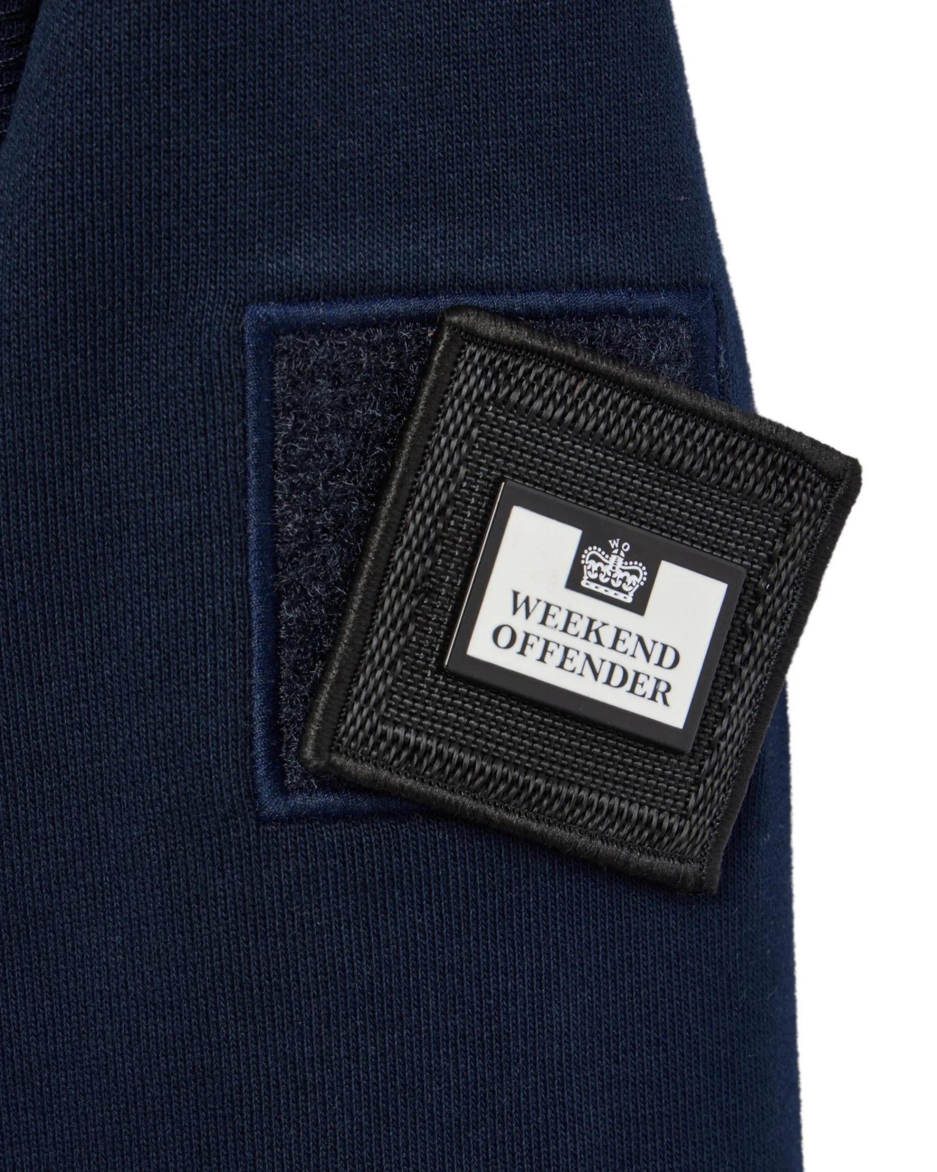 Kraviz Sweatshirt mit Viertelreißverschluss, Marineblau