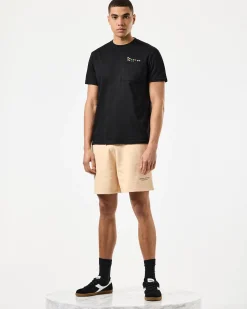 Kyra Grafik-T-Shirt Schwarz