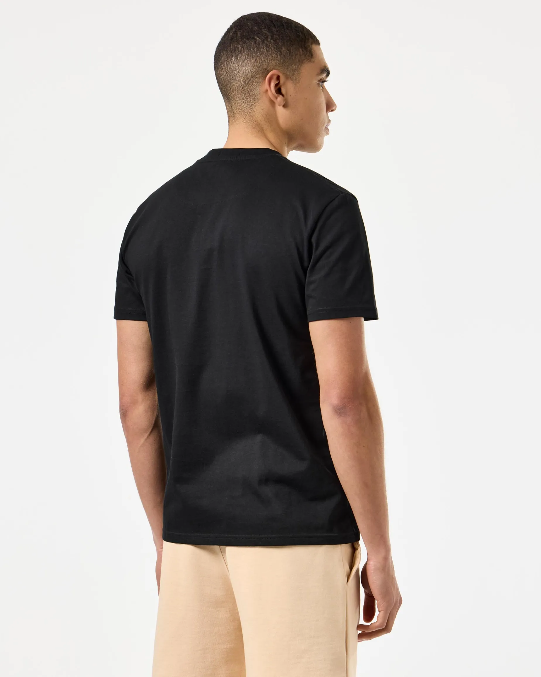 Kyra Grafik-T-Shirt Schwarz
