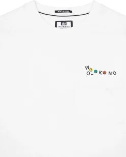Kyra Grafik-T-Shirt Weiß