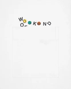 Kyra Grafik-T-Shirt Weiß