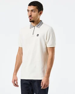 Lachine Poloshirt Ghost/Mid House Check