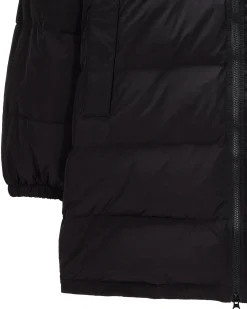 Lange Daunenjacke „Sapporo“ in Schwarz