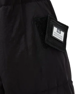Lange Daunenjacke „Sapporo“ in Schwarz