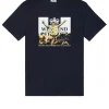 Leo Gregory – T-Shirt mit Grafik, Marineblau