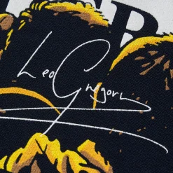 Leo Gregory – T-Shirt mit Grafik, Marineblau