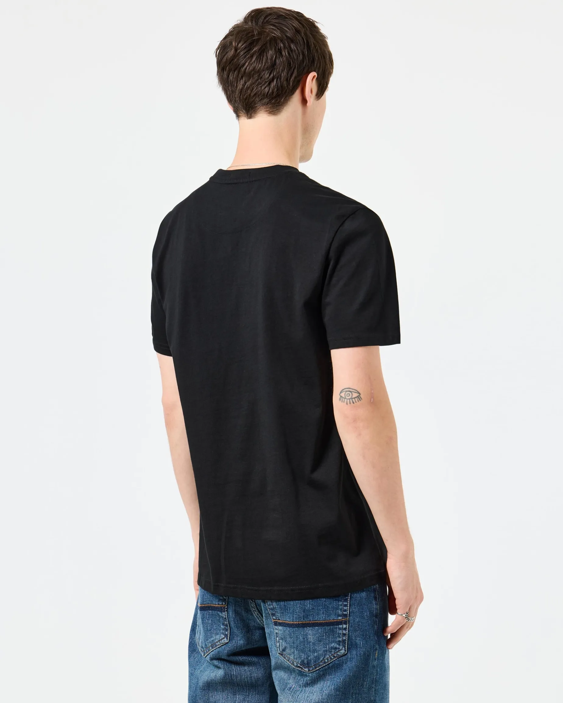 Leo Gregory Grafik-T-Shirt Schwarz