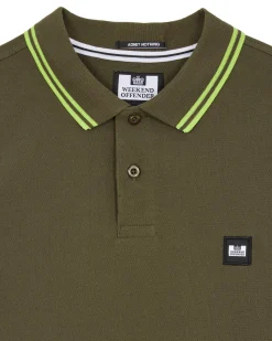 Levanto Poloshirt Burggrün/Peridotgrün