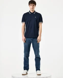 Levanto Poloshirt Marine/Alabaster