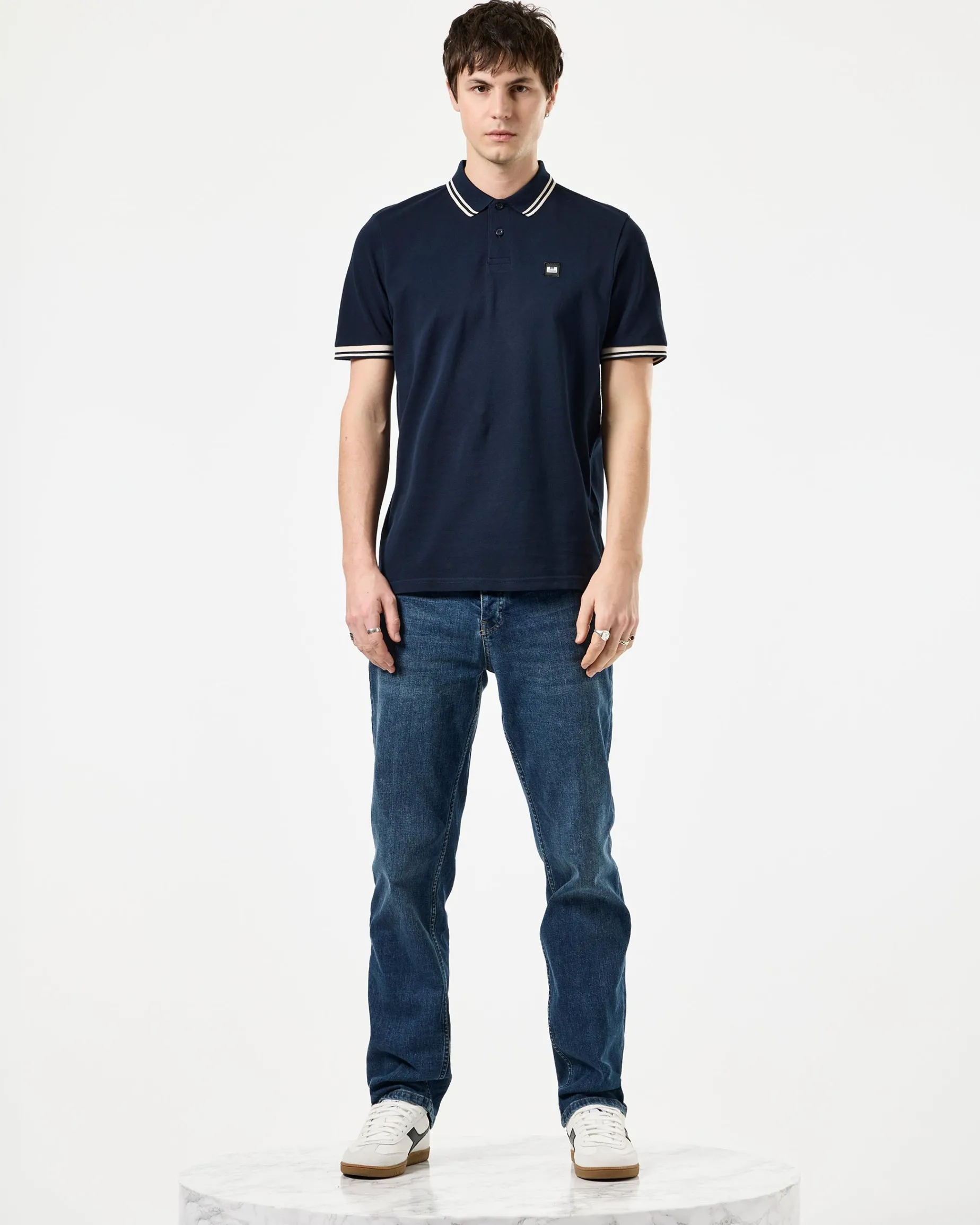 Levanto Poloshirt Marine/Alabaster