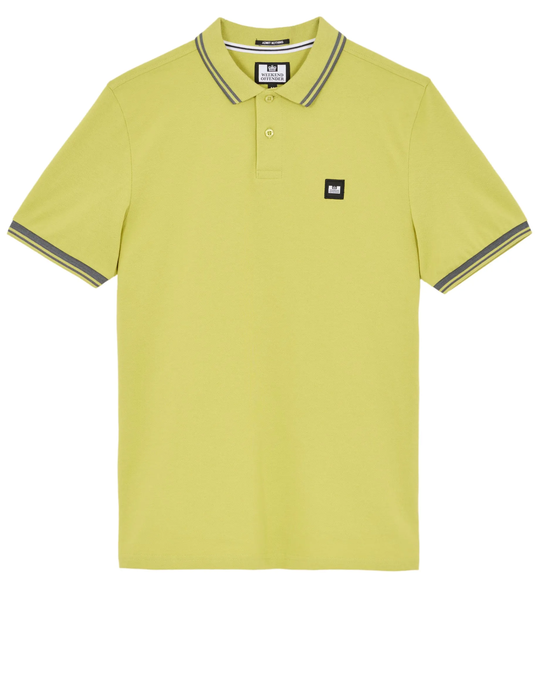 Levanto Poloshirt Peridotgrün/Zink