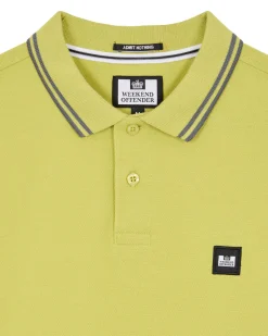 Levanto Poloshirt Peridotgrün/Zink