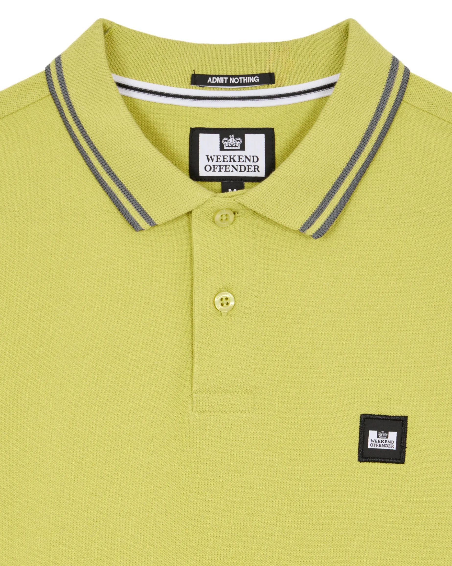 Levanto Poloshirt Peridotgrün/Zink
