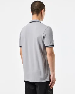 Levanto Poloshirt Smokey Grey/Navy