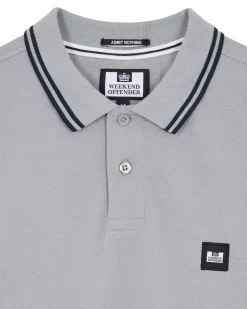 Levanto Poloshirt Smokey Grey/Navy