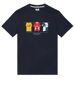 Liverpool Shirts – T-Shirt, Marineblau