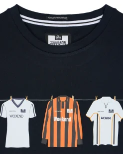 Luton Shirts T-Shirt Marineblau