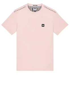 Manuel T-Shirt Hellrosa/Mid House Check