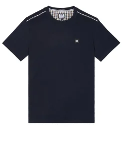 Manuel T-Shirt Marineblau/Mid House Check