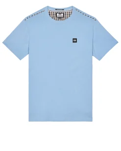 Manuel T-Shirt Marineblau/Mid House Check
