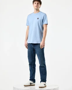 Manuel T-Shirt Marineblau/Mid House Check
