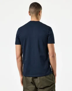 Manuel T-Shirt Marineblau/Mid House Check
