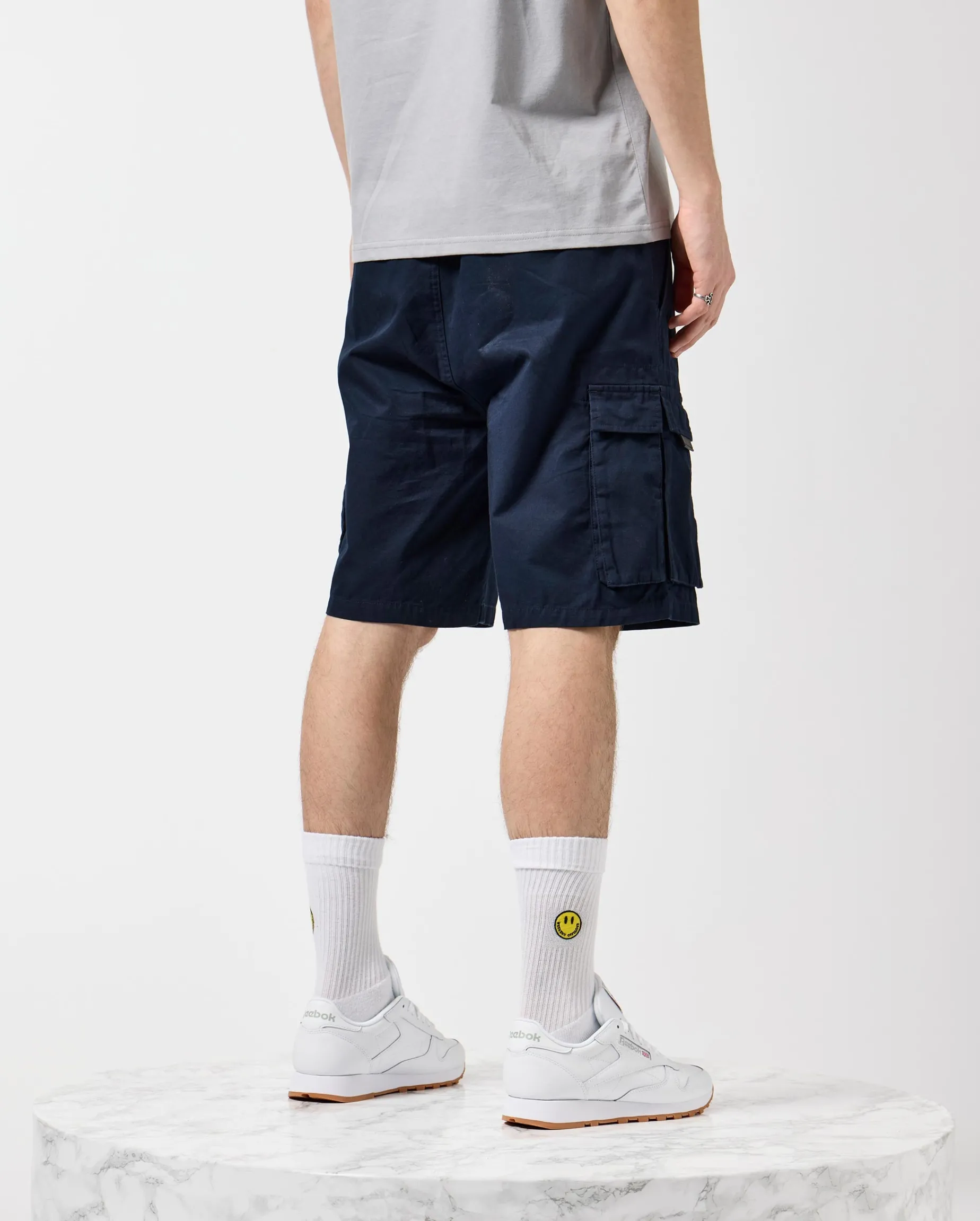 Mascia Cargo Shorts Marineblau