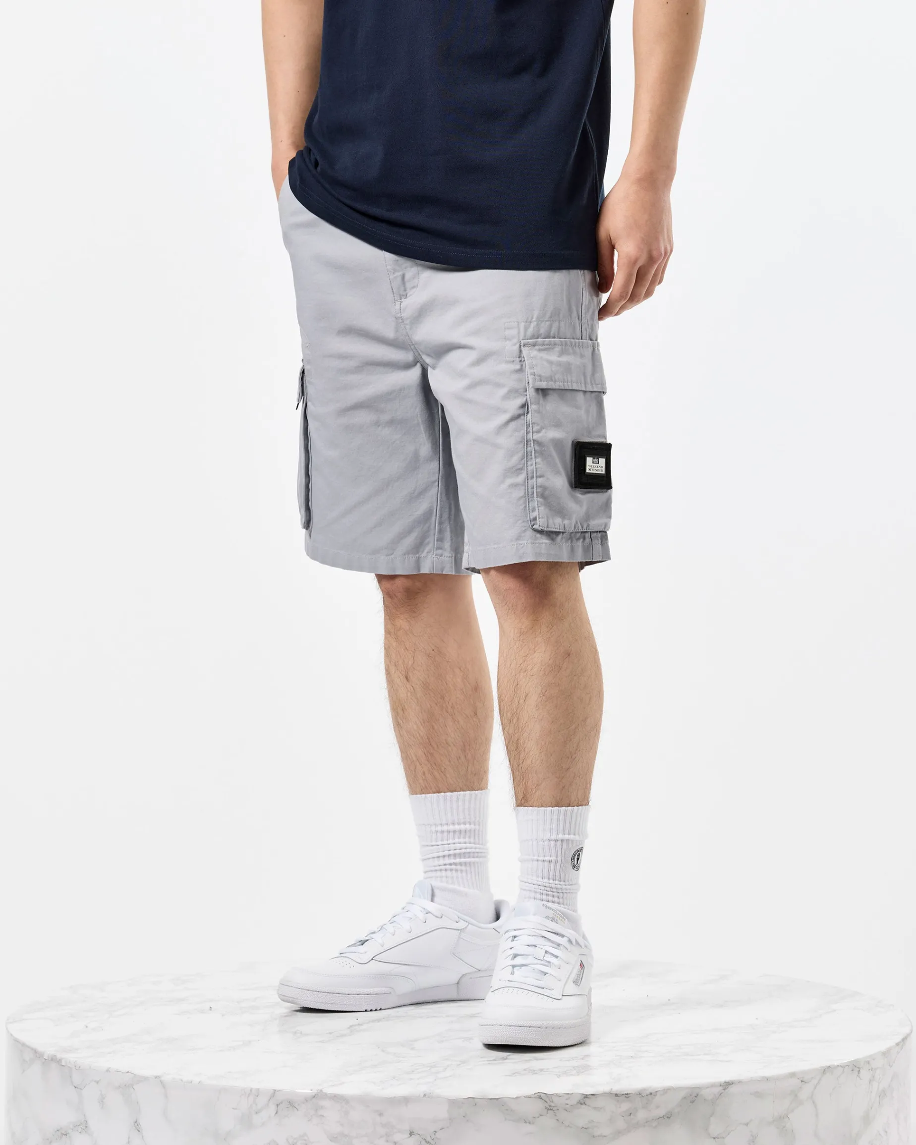 Mascia Cargo Shorts Rauchgrau