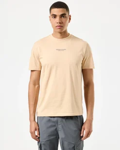 Millergrove T-Shirt Dunkelchampagner/Rauchgrau