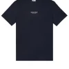 Millergrove T-Shirt Marineblau/Blassrosa