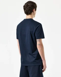 Millergrove T-Shirt Marineblau/Blassrosa