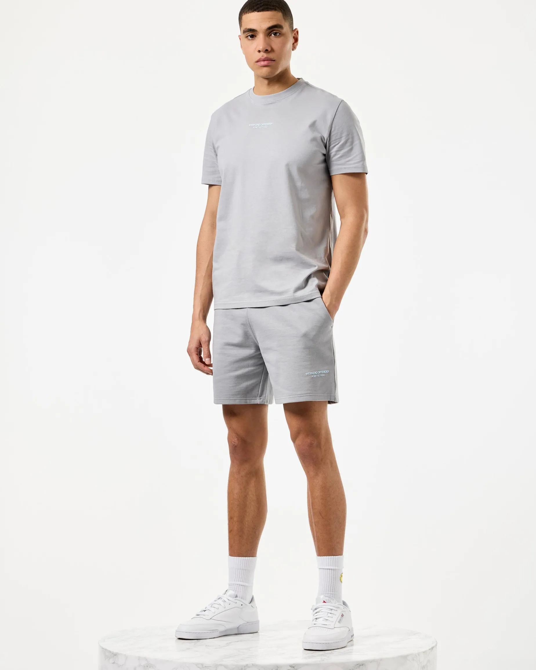 Millergrove T-Shirt Rauchgrau/Ozeanwellenblau
