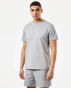 Millergrove T-Shirt Rauchgrau/Ozeanwellenblau