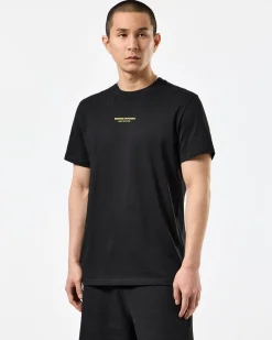 Millergrove T-Shirt Schwarz/Peridotgrün