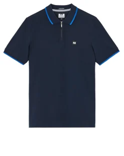 Monti Poloshirt Navy/Bluebell